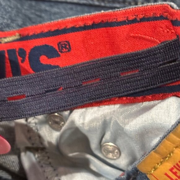 Levi’s Boys 511 Slim Flex Adjustable Waist Stretch Straight Leg Jeans (Size: 14) - Picture 14 of 16